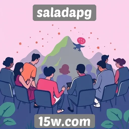 Impacto da comunidade no crescimento do saladapg